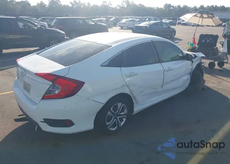 2017 Honda Civic Lx из США, поврежденный, VIN 19XFC2F53HE008614